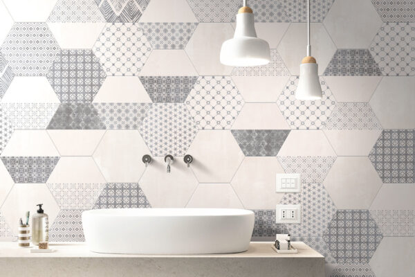 現代六角磚(花磚)