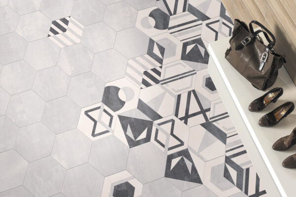 現代六角磚(花磚)
