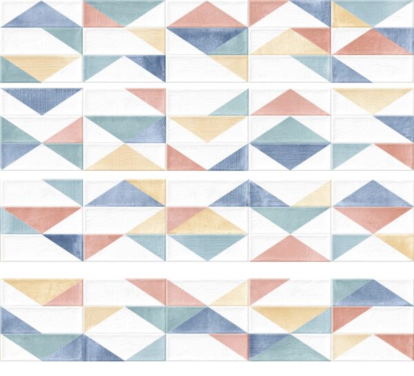 布列克歐式磚牆 (花磚)