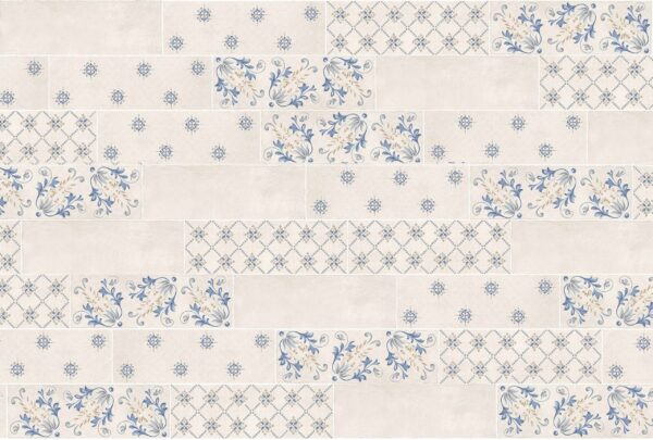 布列克歐式磚牆 (花磚)