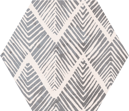 現代六角磚(花磚)