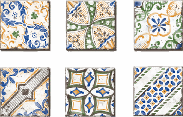 復古再造(花磚)