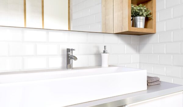 紐約地鐵磚 (白色)