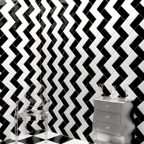 紐約地鐵磚 (黑色)