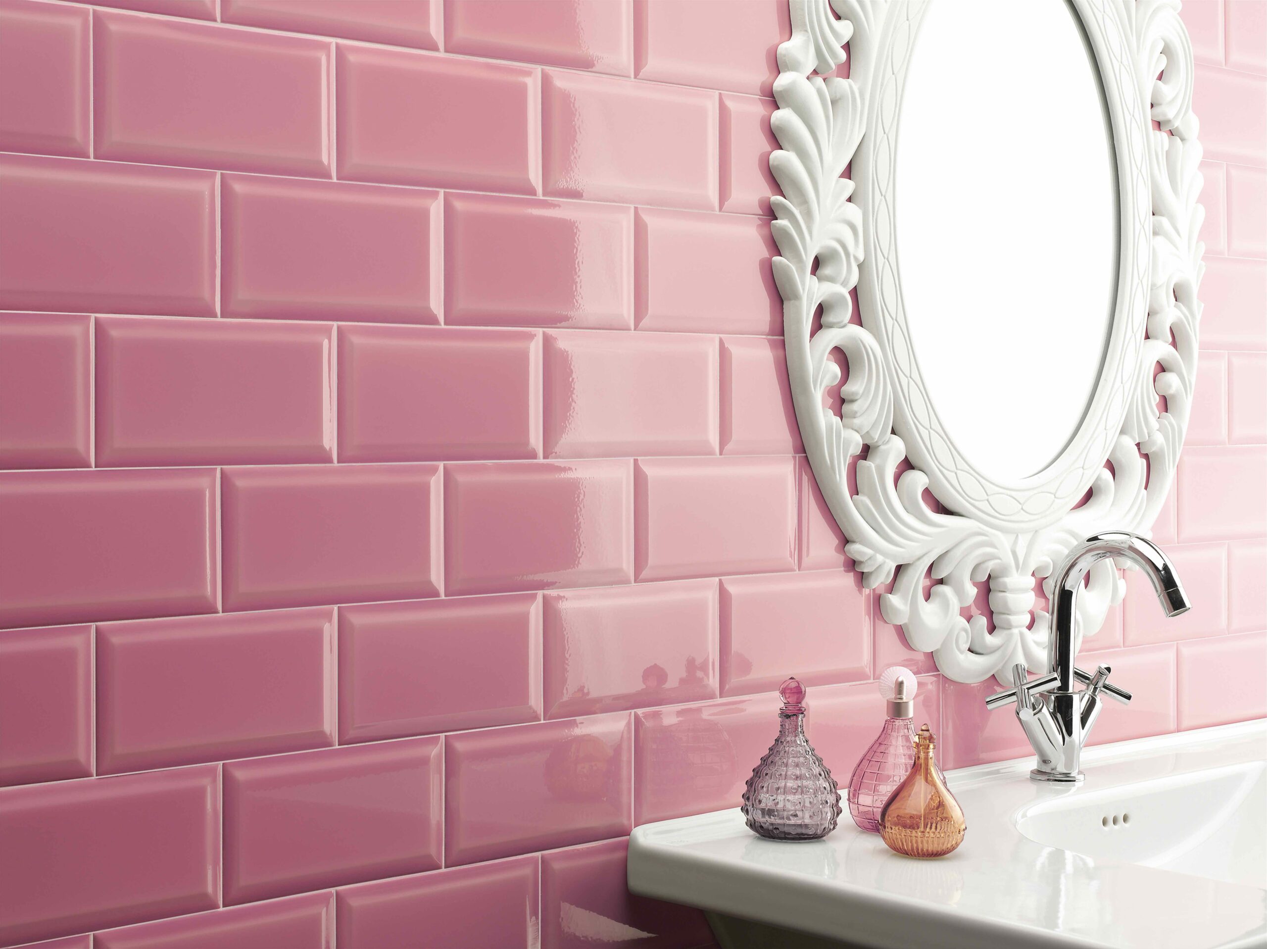 紐約地鐵磚 (玫瑰木)